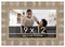 19x12 Wide Bamboo Picture Frame with UV-Resistant Acrylic & Acid Free Backing, Available in 4 Finishes - Brown, Black, Silver, and Natural